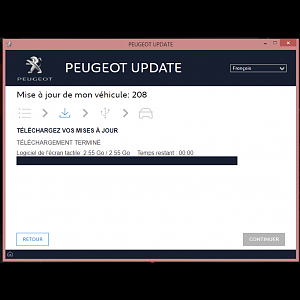 Problème Peugeot Update