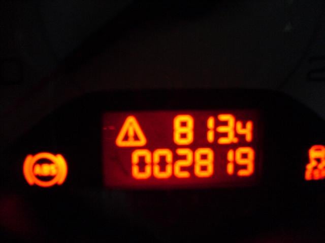 Voyant Triangle Orange Point Dexclamation Peugeot 308