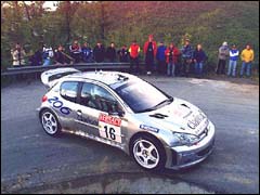 206 WRC à San Remo