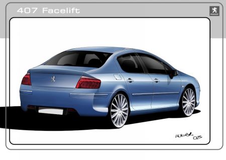 Peugeot 407 phase 2 restyl�e