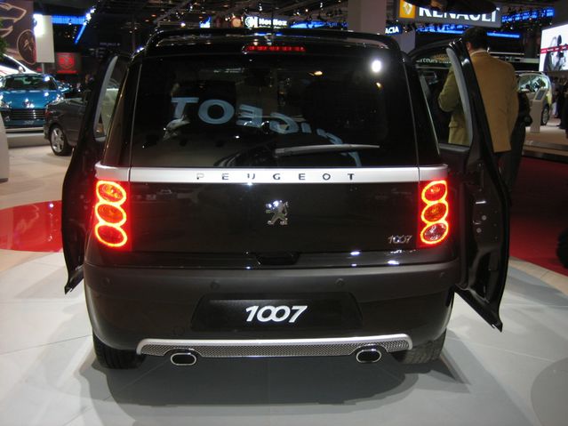 Peugeot 1007. Peugeot 1007 RC line