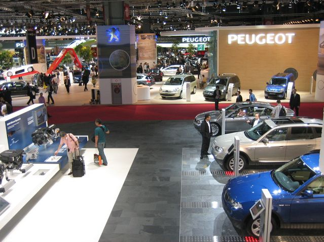 stand Peugeot Mondial de l'Auto