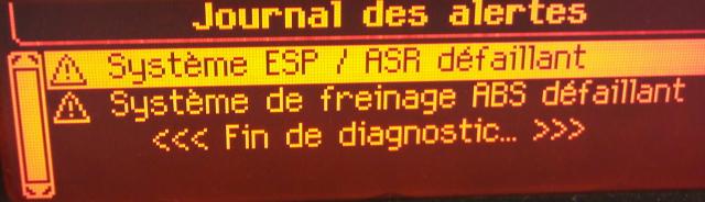 Esp Asr Hors Service