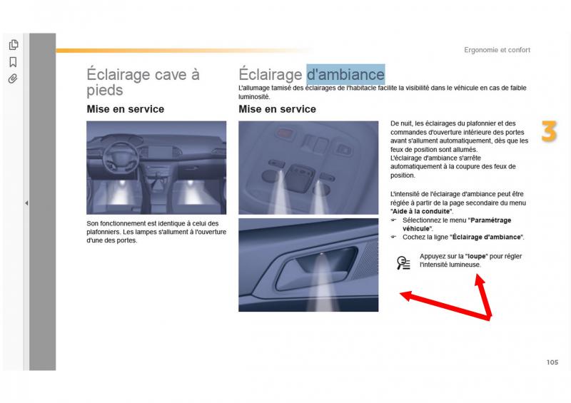 308 : ECLAIRAGE D AMBIANCE ? | Page 2 | Forum Peugeot