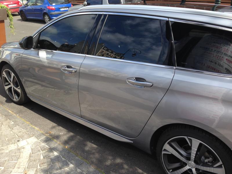 Film Solaire Vitres Avant Peugeot 308 5 Portes 2014-2021 – Teinte 70% Ultra Léger Fumé – Découpe Précise Haute Performance