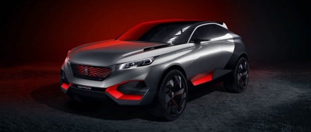 Le concept-car Peugeot Quartz