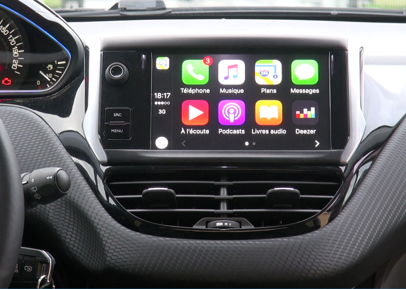 Nous avons essayé Apple CarPlay dans la Peugeot 208 