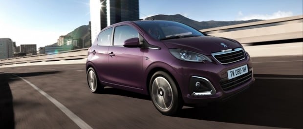 Peugeot 108 Allure Red Purple