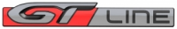 Le logo de la finition GT-Line