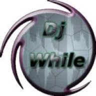 while