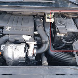 Batterie__Peugeot 307 Break Hdi_1sur3