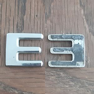 Lettre E Peugeot