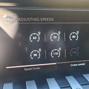 Adjust Speeds