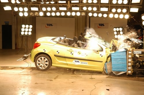 Peugeot 207 CC Euro NCAP