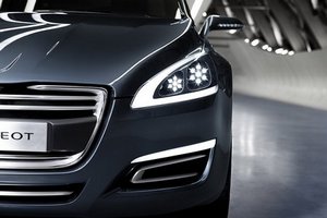 Concept 5 by Peugeot phares et calandre