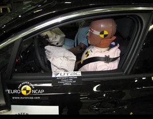 Peugeot 508 EuroNcap conducteur