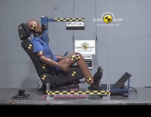 Peugeot 508 EuroNcap choc arrière