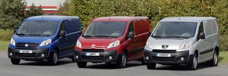 Nouveaux Peugeot Exper Citroën Jumpy Fiat Scudo