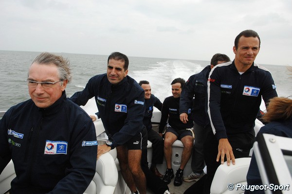 Pilotes Peugeot 908 La Baule