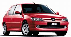 Peugeot 306 phase 2 rouge