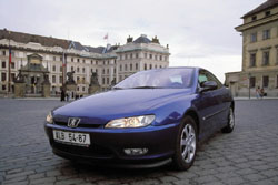 Peugeot 406 coupé phase 1 bleu