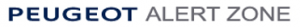 peugeot alert zone