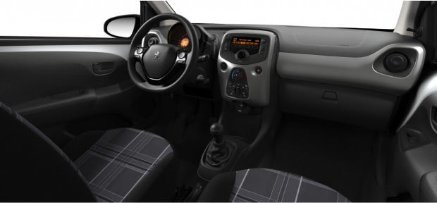 Peugeot 108 Active, Style et Allure : Chaîne & Trame Carolight Blanc