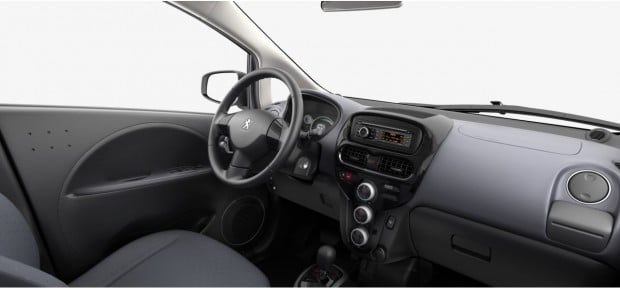 Peugeot iOn Active : Tissu Naxos Bleu