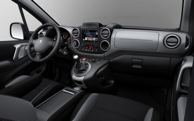 L'intérieur du Peugeot Partner Tepee
