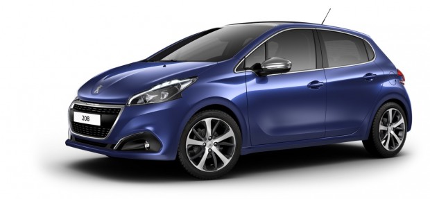 Peugeot 208 Féline Bleu Virtuel