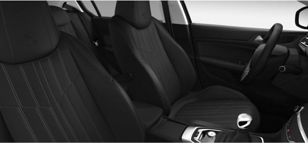 Peugeot 308 : Pack Cuir Club Nappa Mistral