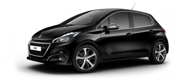 Peugeot 208 Féline Noir Perla Nera