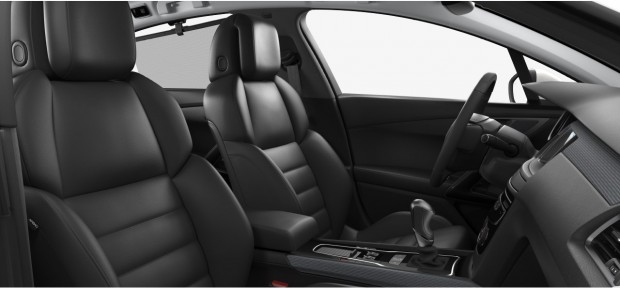 Peugeot 508 Féline : Cuir Claudia Noir Tramontane