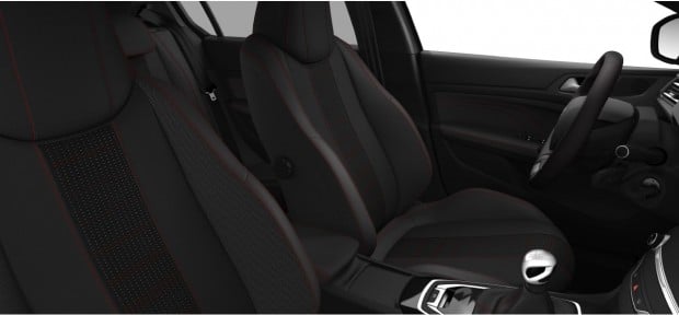 Peugeot 308 GT-Line : Chaîne & Trame Oxford Noir Mistral