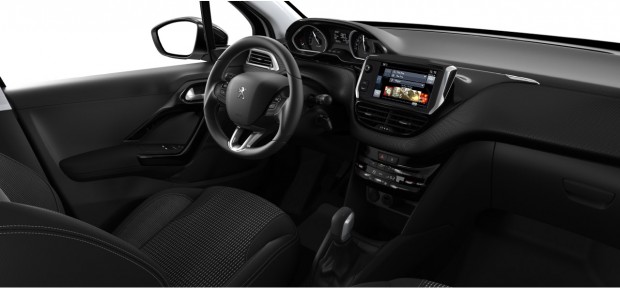 L'intérieur de la Peugeot 208 Allure