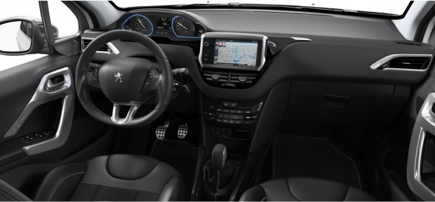 L'intérieur du Peugeot 2008 Crossway