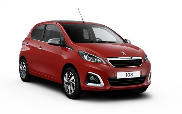 Peugeot 108 Top! Allure Rogue Scarlett