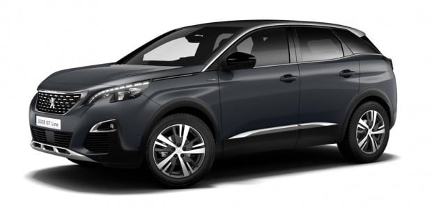 Peugeot 3008 GT-Line Gris Hurricane