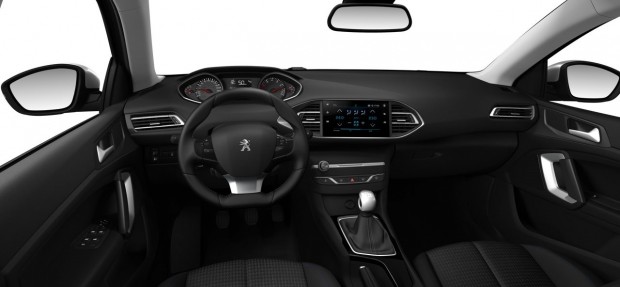L'intérieur de la Peugeot 308 SW Style