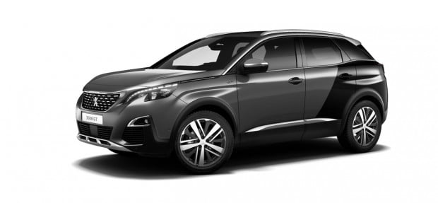 Peugeot 3008 GT Coupe Franche Gris Platinium