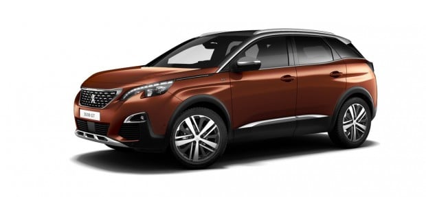 Peugeot 3008 GT Metallic Copper