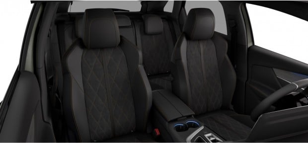 Peugeot 3008 GT : TEP - Alcantara Noir Mistral