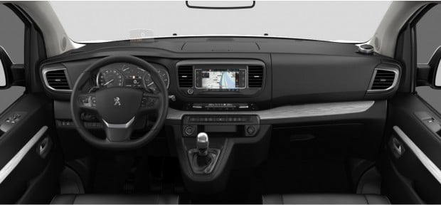 L'intérieur du Peugeot Traveller Allure