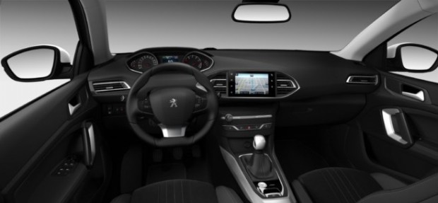 L'intérieur de la Peugeot 308 SW Féline