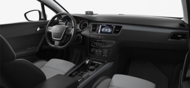 L'intérieur de la Peugeot 508 RXH HYbrid4
