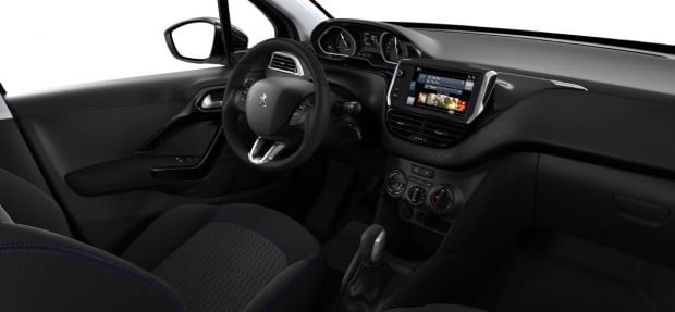 L'intérieur de la Peugeot 208 Style