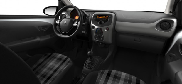 Peugeot 108 : kit de décor Gris Délice
