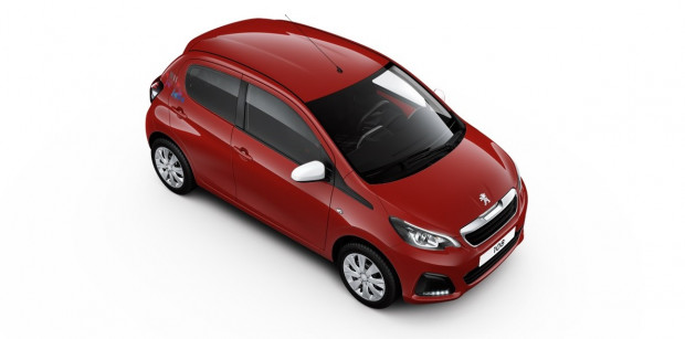 Peugeot 108 Playlist Blanc : extérieur