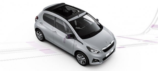 Peugeot 108 Kilt : extérieur