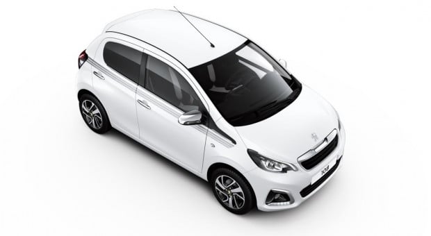 Peugeot 108 Speed Alu Brossé : extérieur